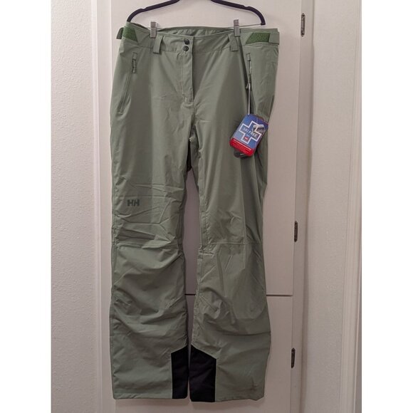 Helly Hansen Womens Jade 2.0 Legendary Insulated Ski Pants XL Regular Fit Waterp - Picture 1 of 9
